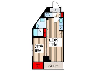 ﾊｰﾓﾆｰﾚｼﾞﾃﾞﾝｽ東京ﾂﾘｰ京島の物件間取画像